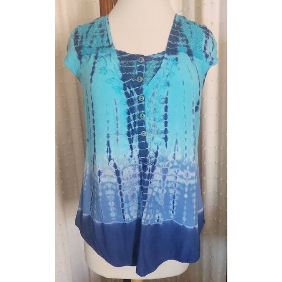 F49 Emma G tie dye top - Picture 1 of 6
